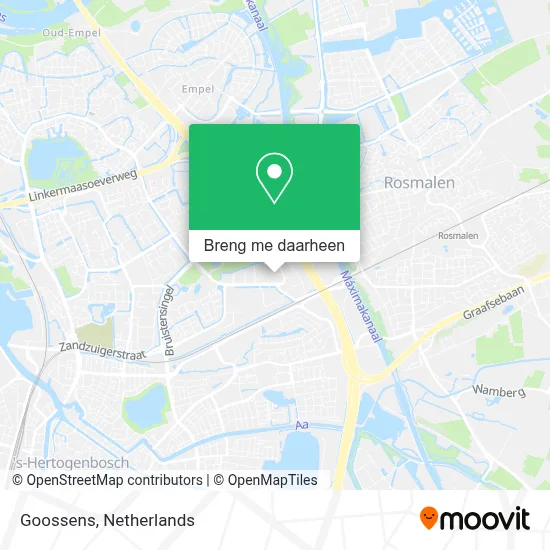 Goossens kaart