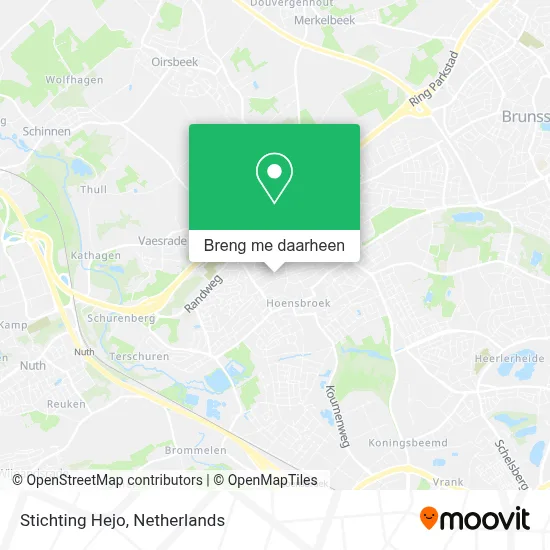 Stichting Hejo kaart