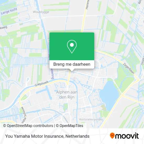 You Yamaha Motor Insurance kaart