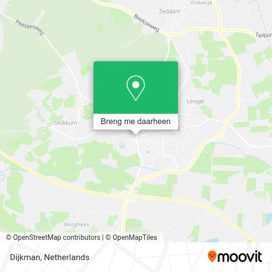 Dijkman kaart