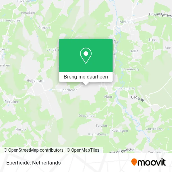Eperheide kaart