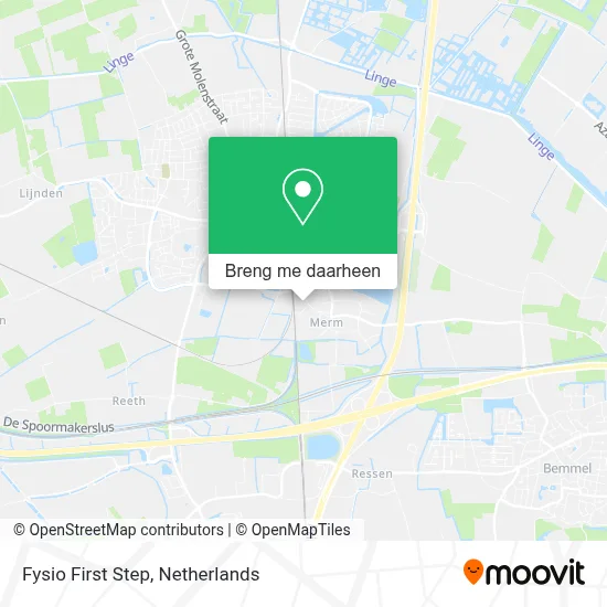 Fysio First Step kaart