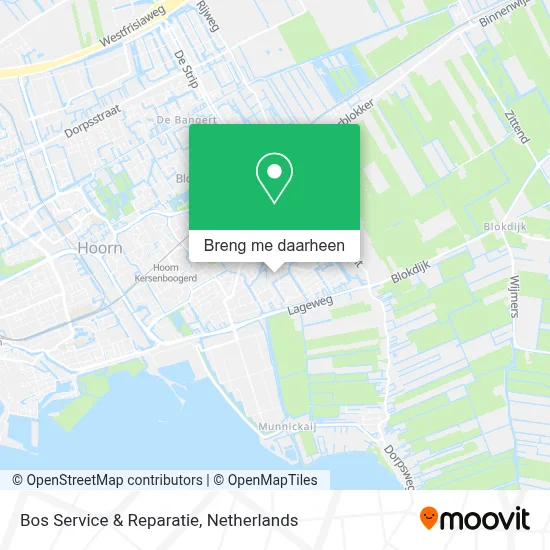 Bos Service & Reparatie kaart