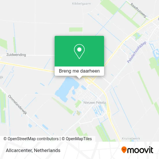 Allcarcenter kaart