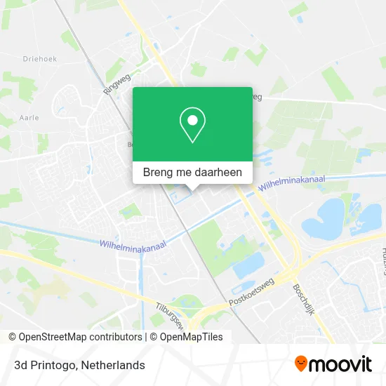 3d Printogo kaart