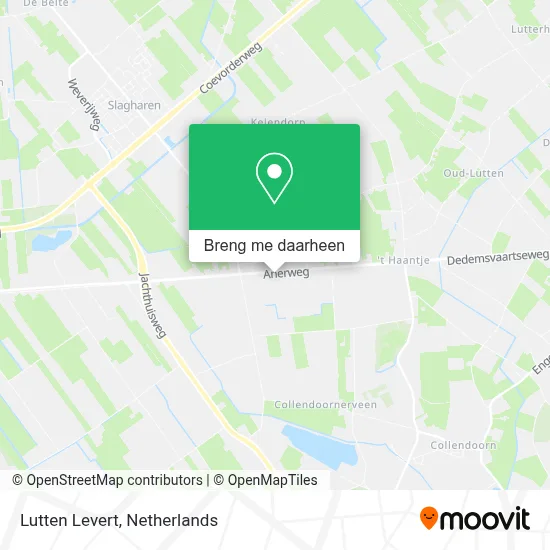 Lutten Levert kaart
