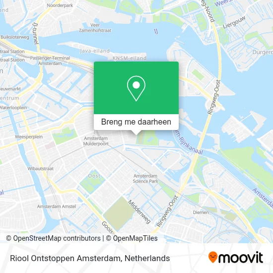 Riool Ontstoppen Amsterdam kaart