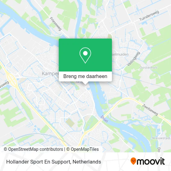 Hollander Sport En Support kaart