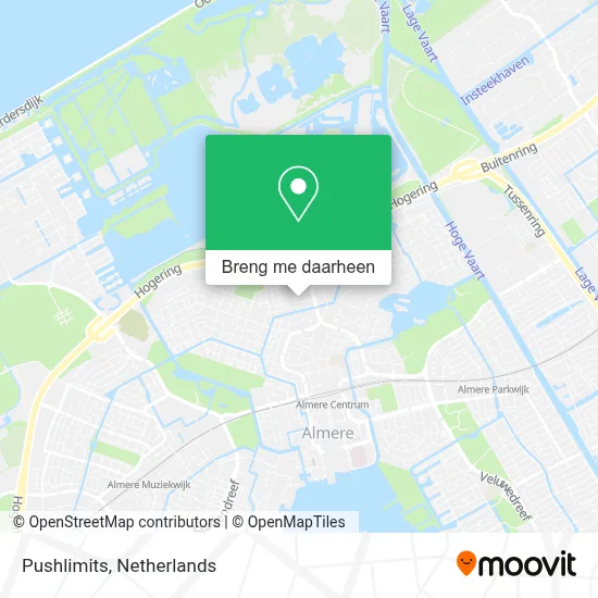 Pushlimits kaart