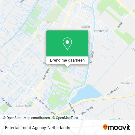 Entertainment Agency kaart