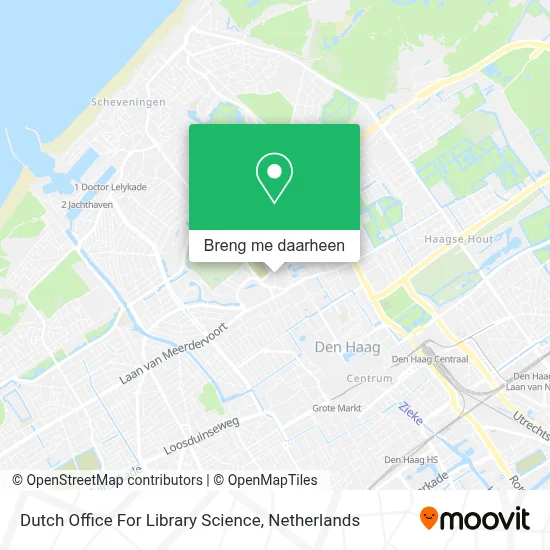 Dutch Office For Library Science kaart