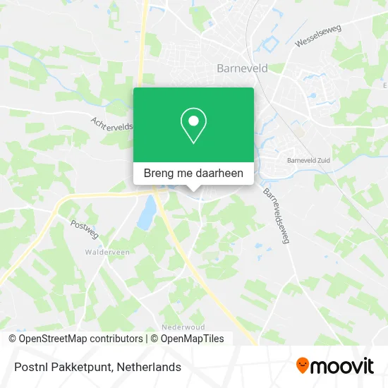 Postnl Pakketpunt kaart
