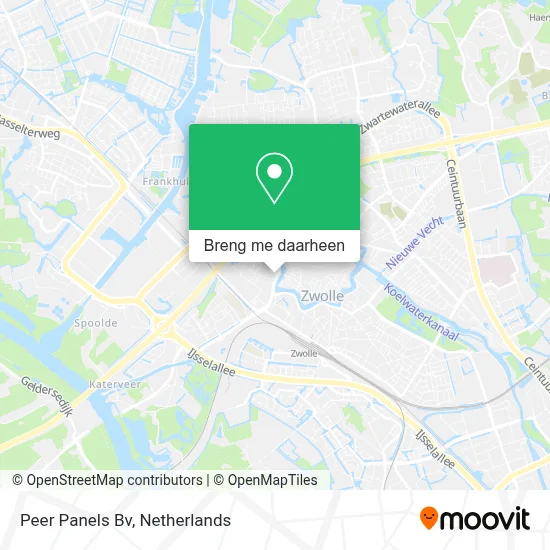 Peer Panels Bv kaart