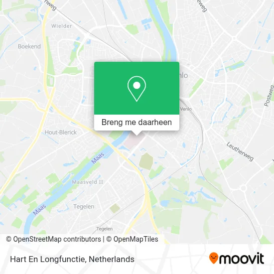Hart En Longfunctie kaart