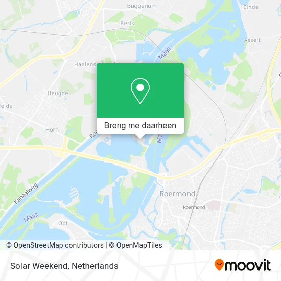 Solar Weekend kaart