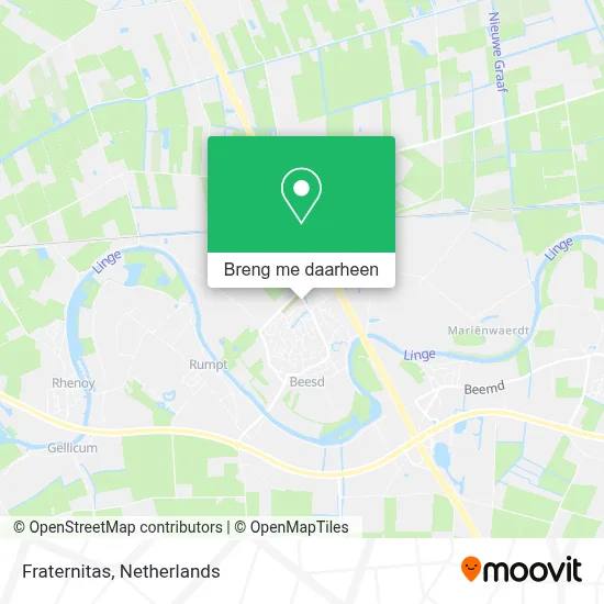 Fraternitas kaart