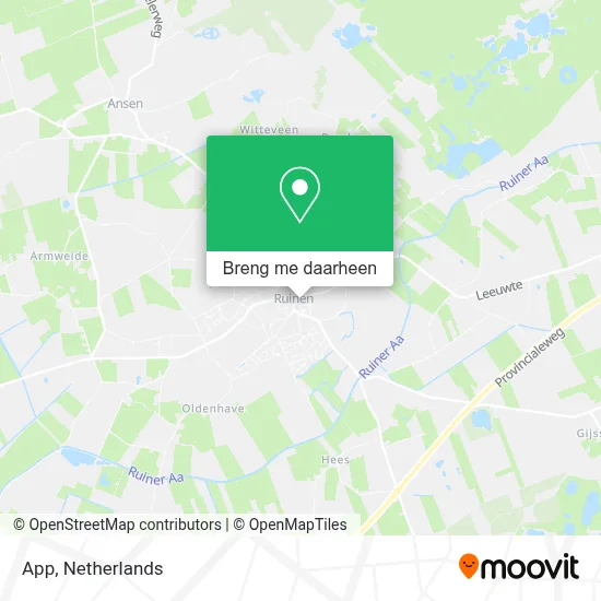 App kaart