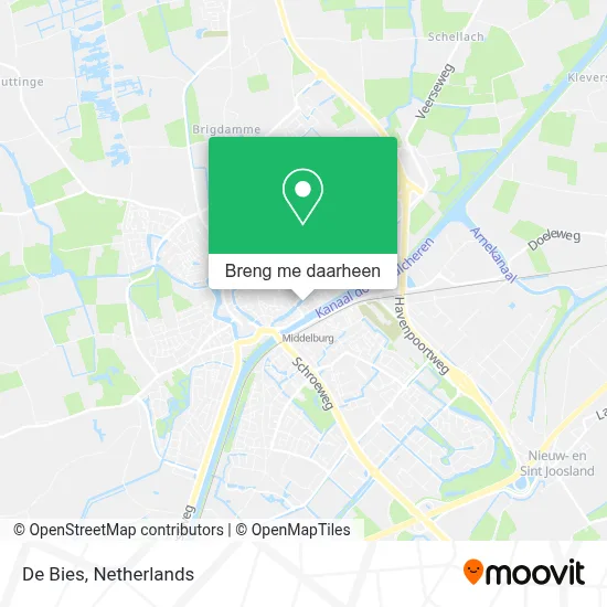 De Bies kaart