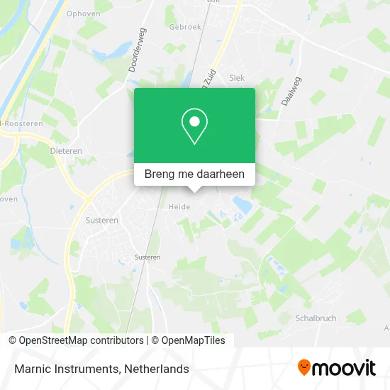 Marnic Instruments kaart