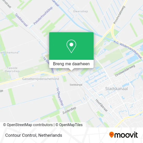Contour Control kaart