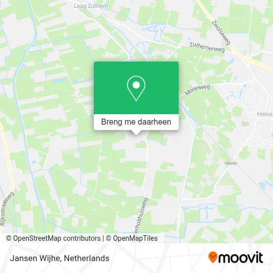 Jansen Wijhe kaart