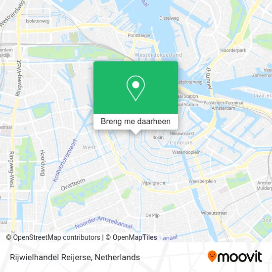 Rijwielhandel Reijerse kaart