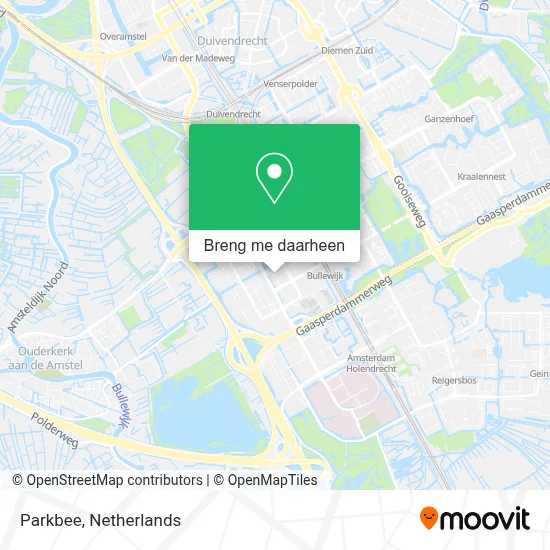 Parkbee kaart