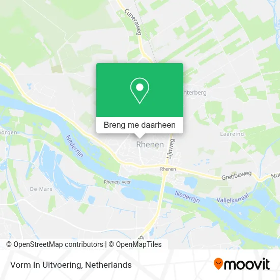 Vorm In Uitvoering kaart