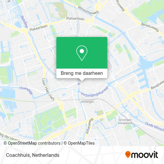 Coachhuis kaart