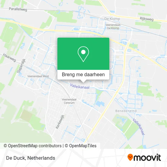 De Duck kaart