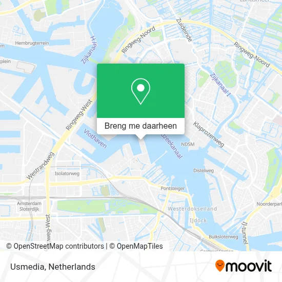 Usmedia kaart
