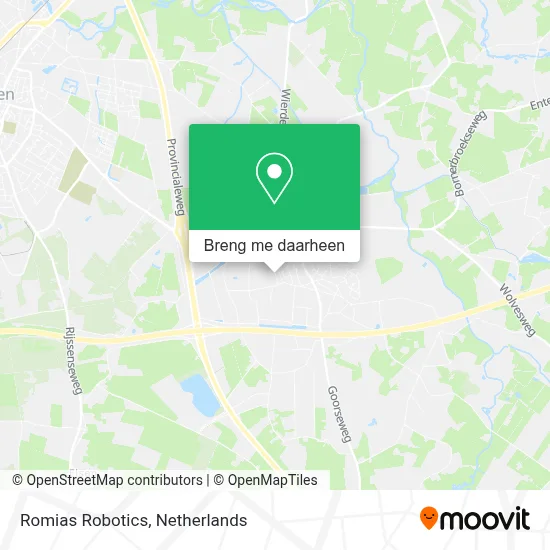 Romias Robotics kaart