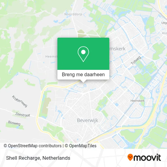Shell Recharge kaart