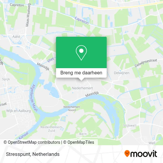 Stresspunt kaart