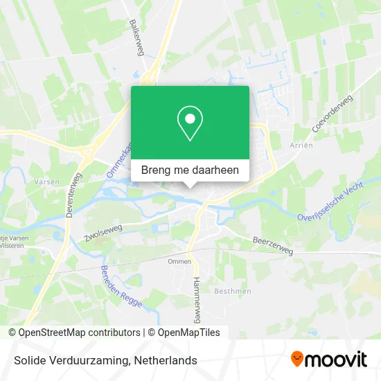 Solide Verduurzaming kaart