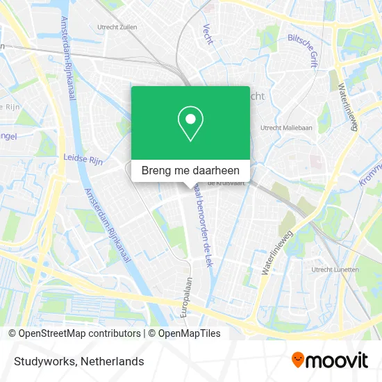 Studyworks kaart