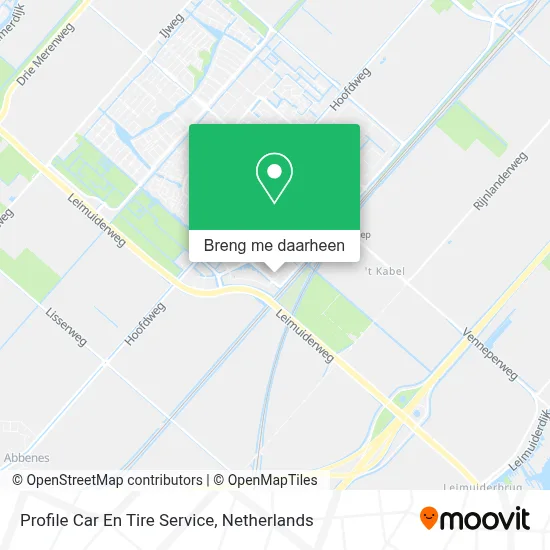 Profile Car En Tire Service kaart