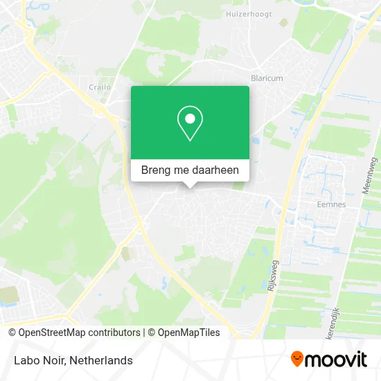 Labo Noir kaart