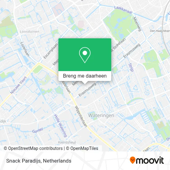 Snack Paradijs kaart