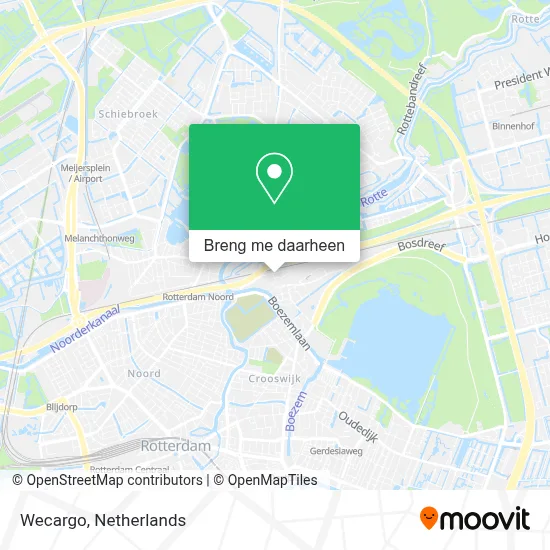 Wecargo kaart