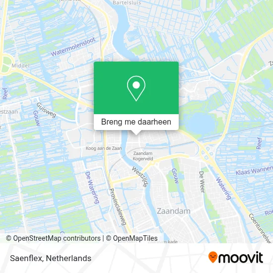 Saenflex kaart
