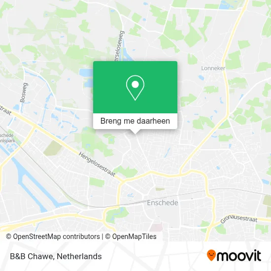 B&B Chawe kaart
