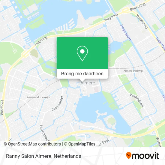 Ranny Salon Almere kaart