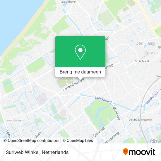 Suriweb Winkel kaart