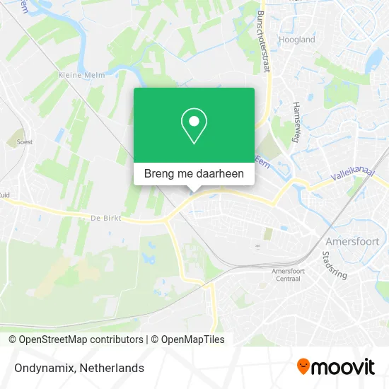 Ondynamix kaart