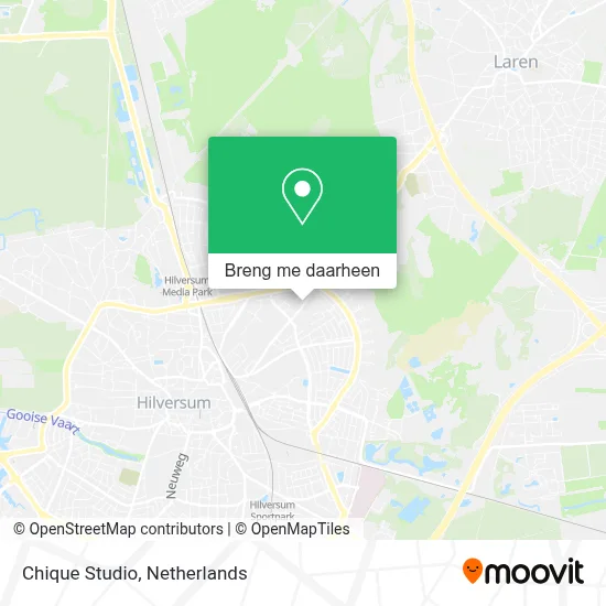 Chique Studio kaart