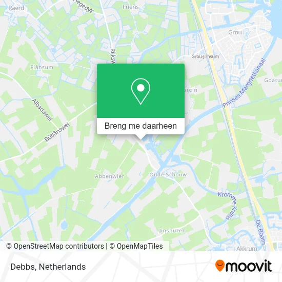 Debbs kaart