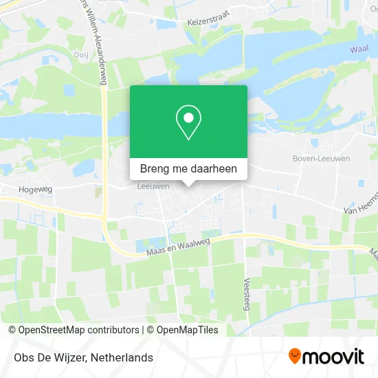 Obs De Wijzer kaart