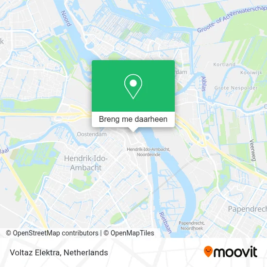 Voltaz Elektra kaart