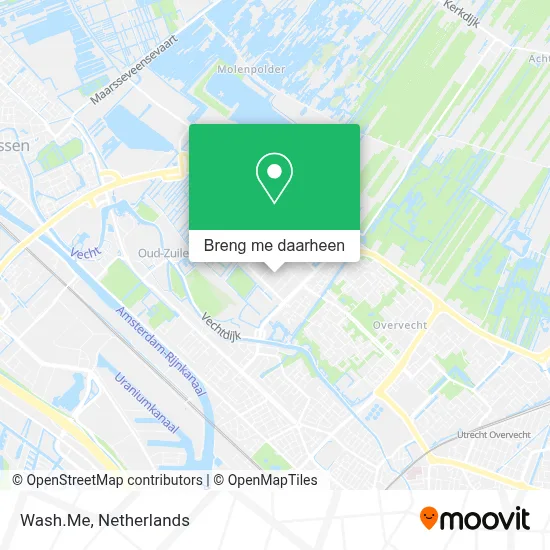 Wash.Me kaart